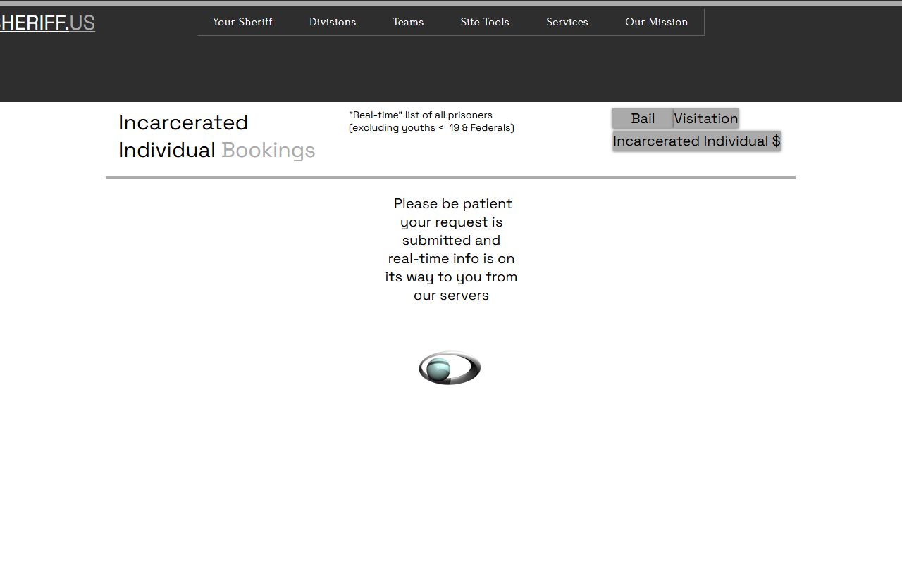 Chautauqua County jail roster prisoner bookings page